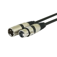 Hemil XLR Cannon 高級型 麥克風線 母 & 公 10m, 01號, 混合顏色, 1個