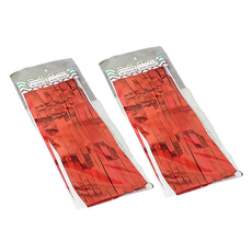 정월마켓 홀로그램 생일 커튼 25cm x 70cm, 레드, 2개