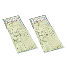 정월마켓 홀로그램 생일 커튼 25cm x 70cm, 민트, 2개