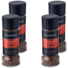 DAVIDOFF 大衛杜夫 經典濃郁即溶美式咖啡, 100g, 1罐, 4罐