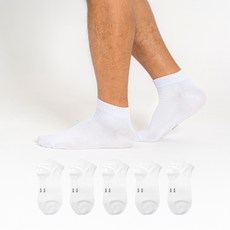 에이원패션 남성용 실속형 무지 초미니 양말 5켤레 세트