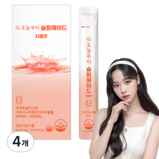 오늘부터 슬림에이드 자몽맛, 120g, 4개