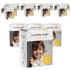 Cooing 에어드라이 풀커버 팬티형 기저귀 아동용, 특대형(XL), 528매