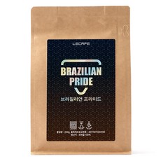 Le Café 巴西的驕傲, 200g, 原豆(未研磨), 1個