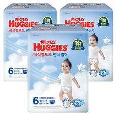 HUGGIES 好奇 Magic Comfort Summer褲型尿布, 第6階段, 222片