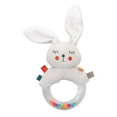 Ocean Baby 聲響豆豆動物手搖鈴 觸覺小兔, 1個