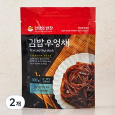 천년의반찬 김밥우엉채, 300g, 2개