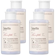 제이멜라 인 프랑스 팜므파탈 클렌징 워터, 500ml, 4개