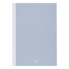 PERPANEP 筆記本 A5格方眼 適合代針筆書寫 4mm 120頁, 藍灰色, 1本