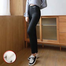 Elsso 女性厚刷毛內搭褲