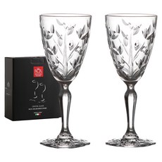 RCR 라우르스 크리스탈 와인잔, 280ml, 2개