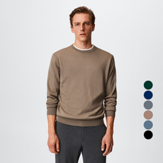 MANGO 男士 WILLY 羊毛毛衣 37014011