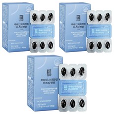 The Zac 葉黃素&玉米黃素&蝦紅素&維他命A膠囊, 30顆, 3個