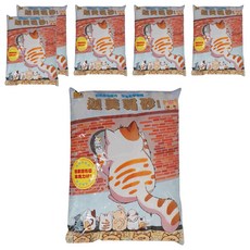 BOXCAT 國際貓家 迦美樟子松木木屑砂 7kg/袋 崩解式, 松木, 6袋