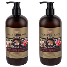 KUMANO 熊野油脂 DEVE 3種油 潤髮乳 馬油 山茶花油 椰子油, 480ml, 2瓶