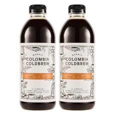 마르니스 콜롬비아 콜드브루 원액, 1L, 1개입, 2개