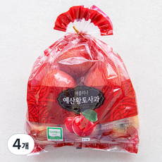 애플리나 예산 황토사과, 1.5kg(6~7입), 4개