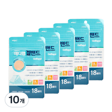 아텍스 메디랩 성인용 모기밴드 원형 살색 18p, 10개