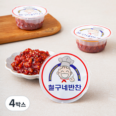 철구네 특오징어젓 3개입, 180g, 4박스