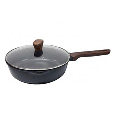 Kinyo 陶瓷不沾平煎鍋 附蓋, 28cm, 1個