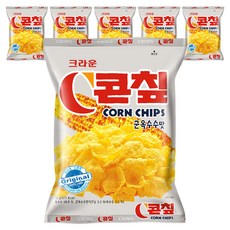 크라운 콘칲 군옥수수, 70g, 6개