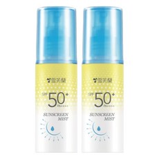 雪芙蘭 超水感晶透水霧防曬噴霧 SPF50, 60ml, 96g, 2瓶