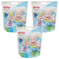 Nuby 游泳尿布 男, L (9~14kg), 3包