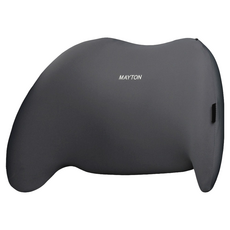 MAYTON 車用記憶棉腰靠墊, 1個, 灰色