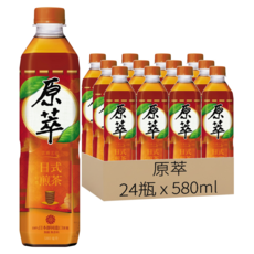 原萃 日式焙香煎茶, 580ml, 24瓶