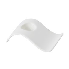 Villeroy&Boch New Wave 蛋形杯, 白色, 1個