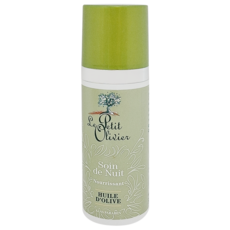 Le Petit Olivier 小橄欖樹 橄欖油臉部晚霜 深層滋潤 舒緩修護 96%天然成分 乾燥敏感肌適用, 50ml, 1瓶