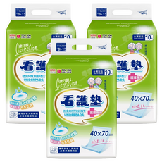 康乃馨 成人看護墊 護理專用, 40 x 70cm, 10片, 3包