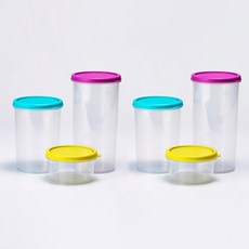 씨밀렉스 써클킵 1호 6개입 냉장고정리용기, 6개