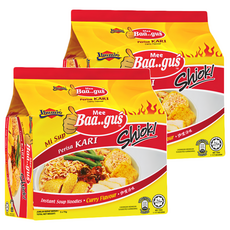 Ibumie 益福 Baagus 湯麵經濟包 咖哩風味 75g, 10包