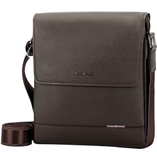 BLUEMOUNT 男性休閒一體式斜背包 CPZ2-2099, 棕色