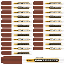 monAmi 專業油漆筆 棕色, 1色, 24入