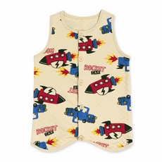 Mellisse 孩童火箭車保暖睡衣