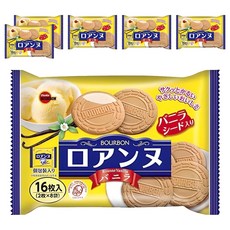 부르본 바닐라향 로안느, 113g, 6개
