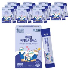 키즈텐 루테인 비타민A 플러스, 60g, 12개