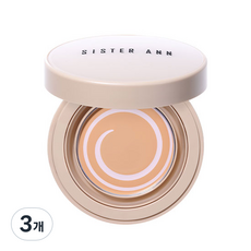 씨스터앤 핑크홀 젤리커버 팩트 11g, 3개, 23호