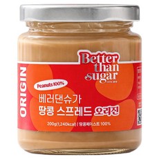 Better Than Sugar 原味花生抹醬, 1個, 200g