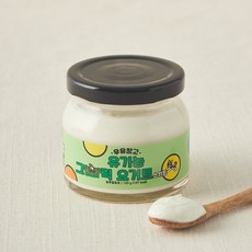 우유창고 유기가공식품 인증 그릭 요거트 스위트, 120g, 1개