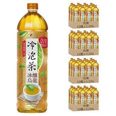 光泉 冷泡茶 冰釀烏龍 無糖, 1235ml, 48瓶