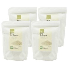 올가홀푸드 유기농 생 찹쌀가루, 350g, 4개