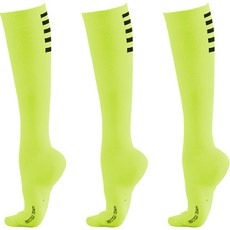 Pelle Tricot 全運動壓力襪, 螢光黃, 3個
