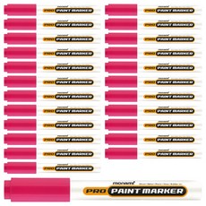 monAmi 專業油漆筆 粉紅色, 1色, 24入