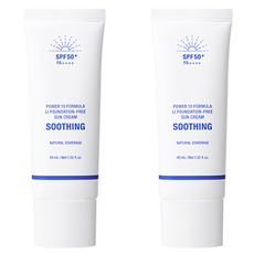 잇츠스킨 파워 10 포뮬라 엘아이 파데프리 선크림 SPF50+ PA++++, 45ml, 2개