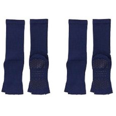 REXY 양면 넌슬립 포인 맥스그립 크루 하프토삭스 2켤레 세트