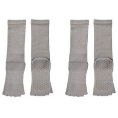 REXY 雙面防滑 Poin MaxGrip 中筒半趾襪 2雙組