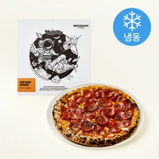 우주인피자 허니갈릭 페퍼로니 (냉동), 386g, 1개입, 1개